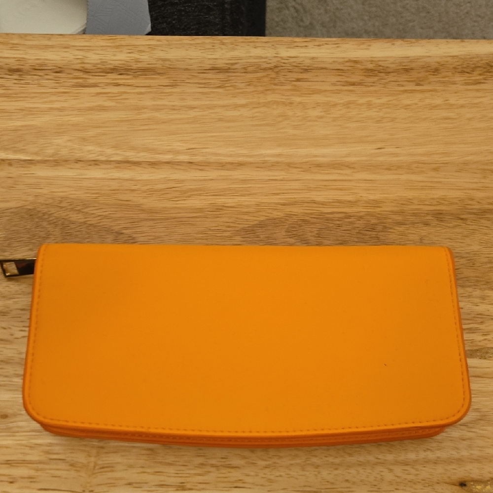 A New Day Orange Women's Clutch NWOT